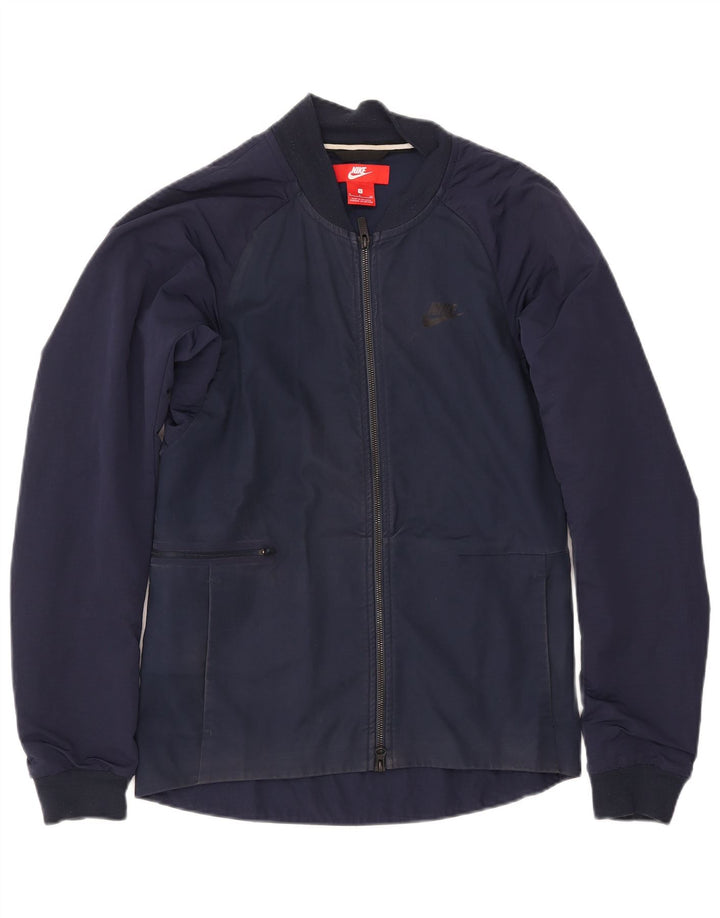 Męska kurtka bomberka NIKE UK 36, mała, granatowa, bawełniana