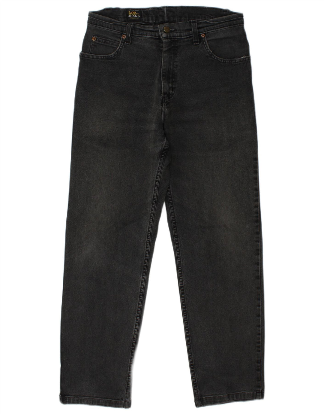 Damskie jeansy zwężane LEE W30 L28 szare