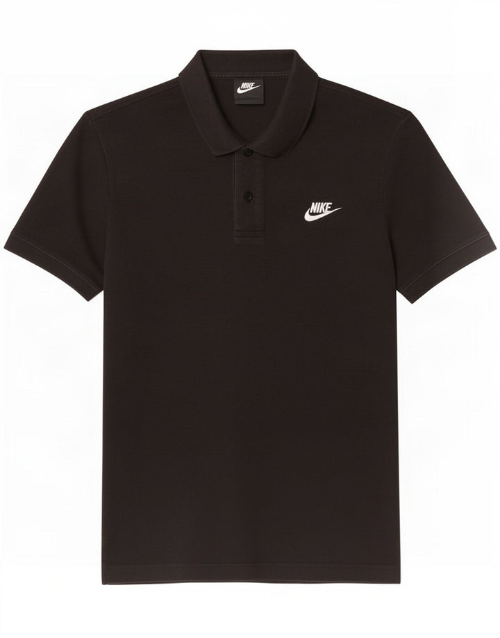 Męska koszulka polo Nike, mała, czarna, bawełniana