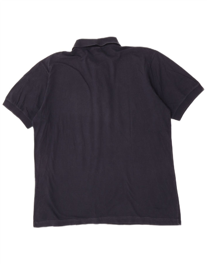 Męska koszulka polo Sergio Tacchini, duża, granatowa, bawełniana