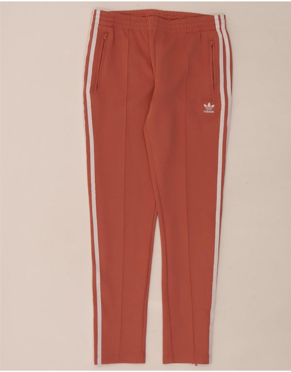 Damskie spodnie dresowe Adidas UK 10 Małe, różowe, bawełniane