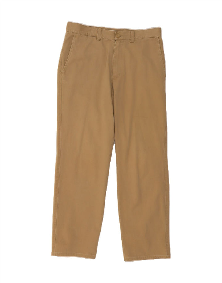 CANDA Mens Straight Chino Trousers W32 L29 Beige Cotton Vintage Canda and Second-Hand Canda from Messina Hembry 