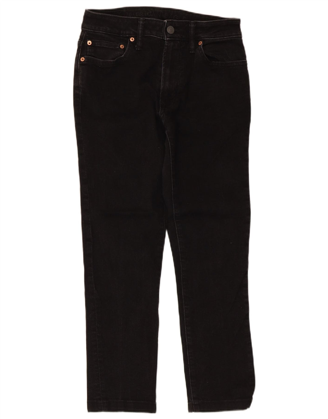Damskie jeansy American Eagle W30 L26 Czarne bawełniane