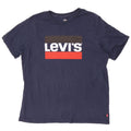 Męski T-shirt Levi's o standardowym kroju z grafiką, duży, granatowy