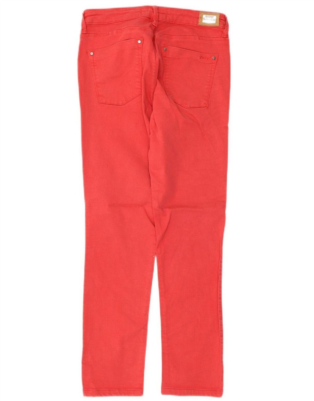 Damskie jeansy slim fit ZARA EU 38 Small W28 L26 Różowe