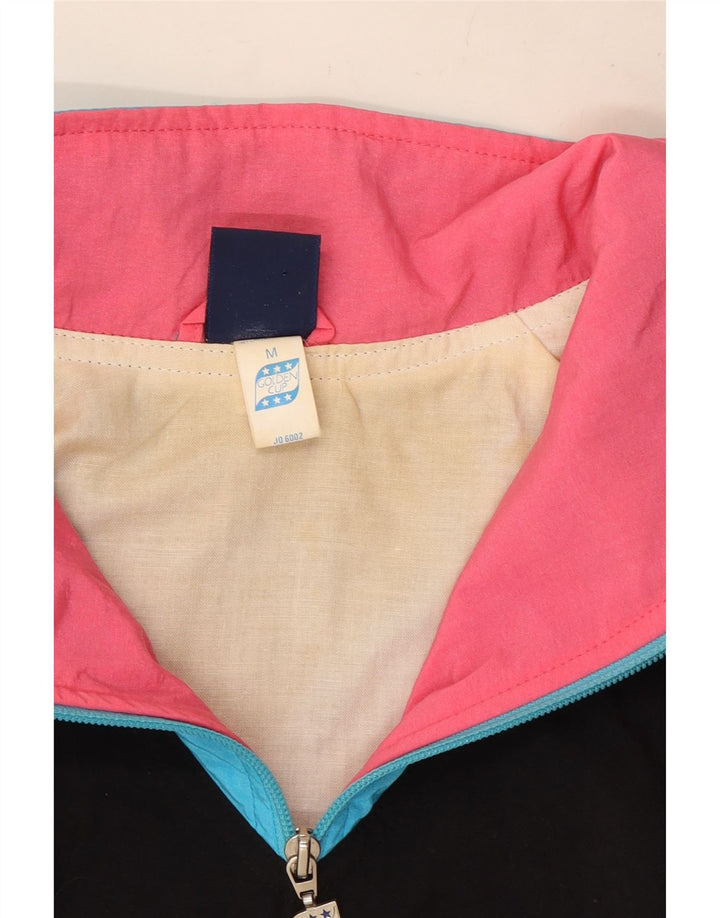 Męska kurtka dresowa o luźnym kroju Golden Cup w kolorze średnio czarnym