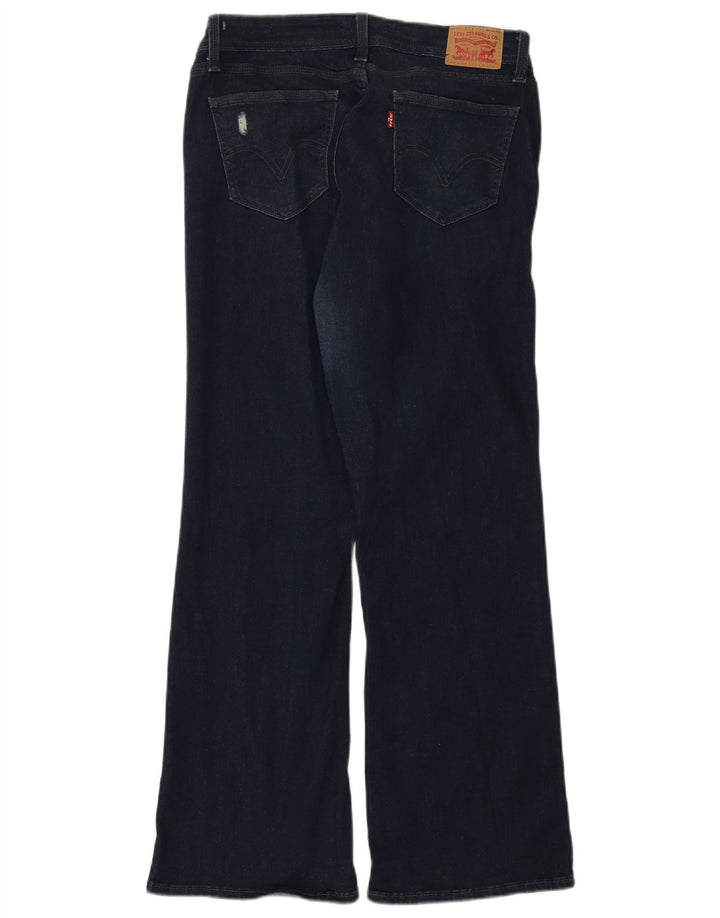 Damskie jeansy Levi's 529 Curvy Bootcut W31 L30 Granatowa bawełna