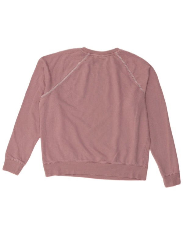 Bluza damska Fila Jumper UK 16, duża fioletowa bawełna