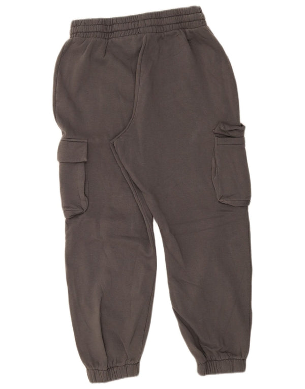 Damskie spodnie dresowe Zara Cargo Joggers UK 16, duże, szare, bawełniane
