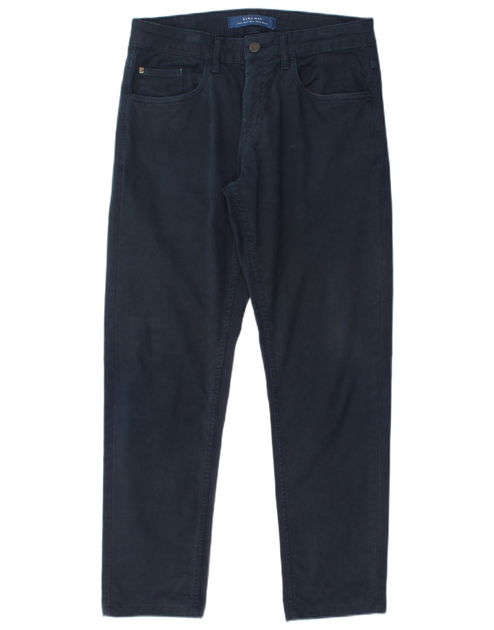 Jeansy męskie Zara Slim EU 40 Medium W31 L29 Granatowe