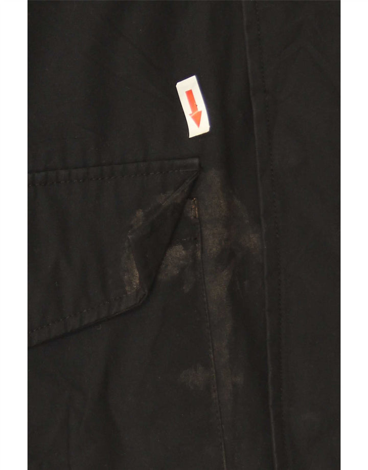 Męska kurtka Levi's z kapturem Sherpa Utility UK 38, średni czarny poliester