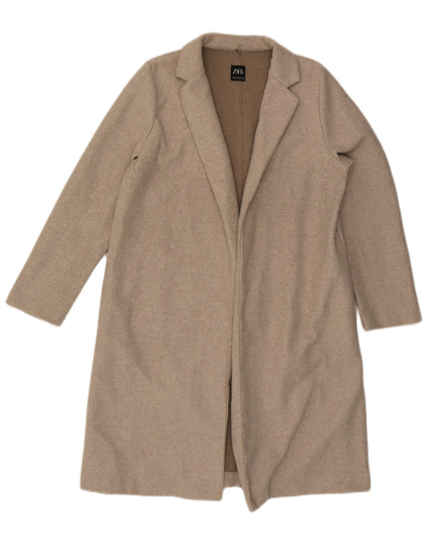 Płaszcz damski Zara Open UK 18 XL, beżowy