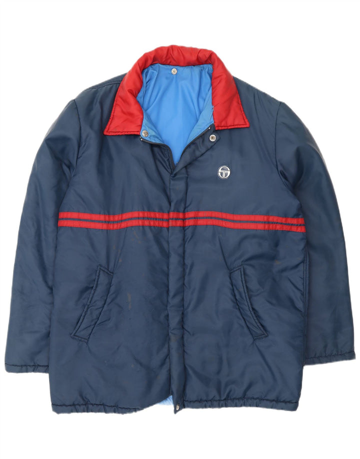 Męska ocieplana kurtka z kapturem Sergio Tacchini IT 52 XL w kolorze granatowym