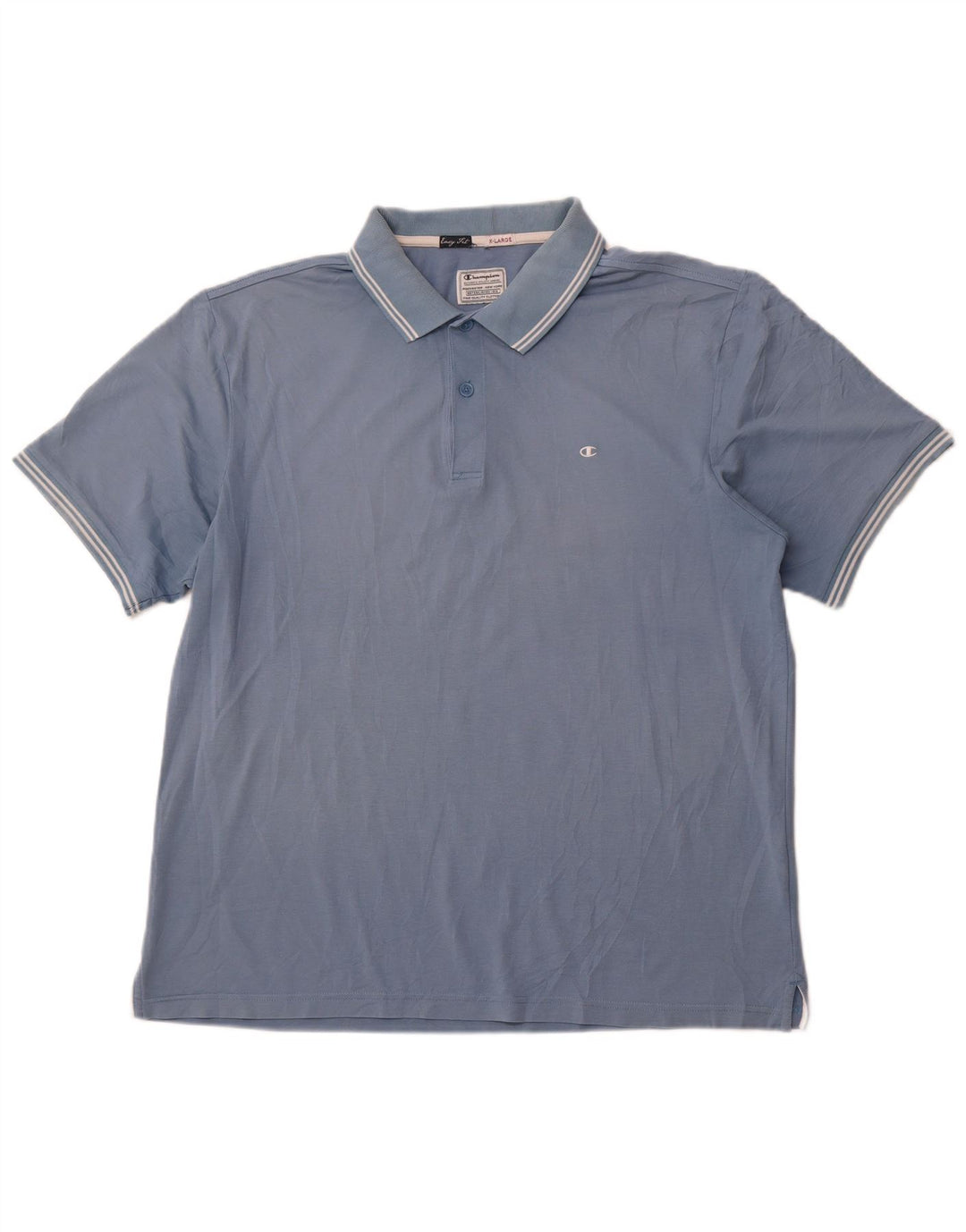 Męska koszulka polo XL CHAMPION Easy Fit w kolorze niebieskim