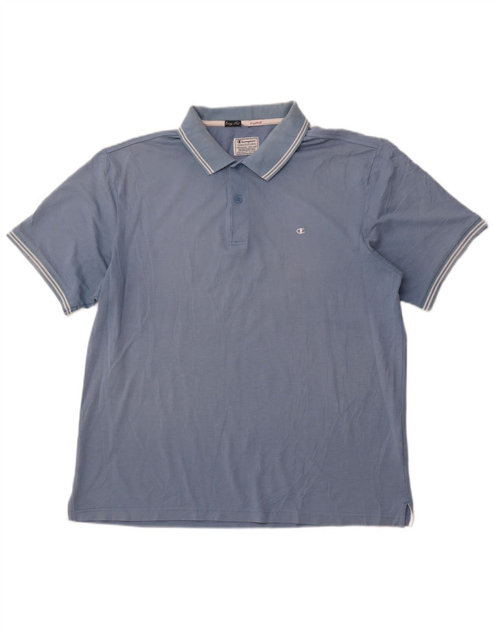 Męska koszulka polo XL CHAMPION Easy Fit w kolorze niebieskim