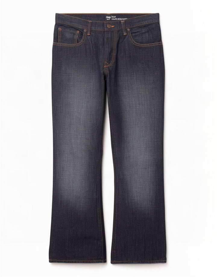 Jeansy Gap Bootcut Męskie W34 L29 Granatowe, Bawełniane