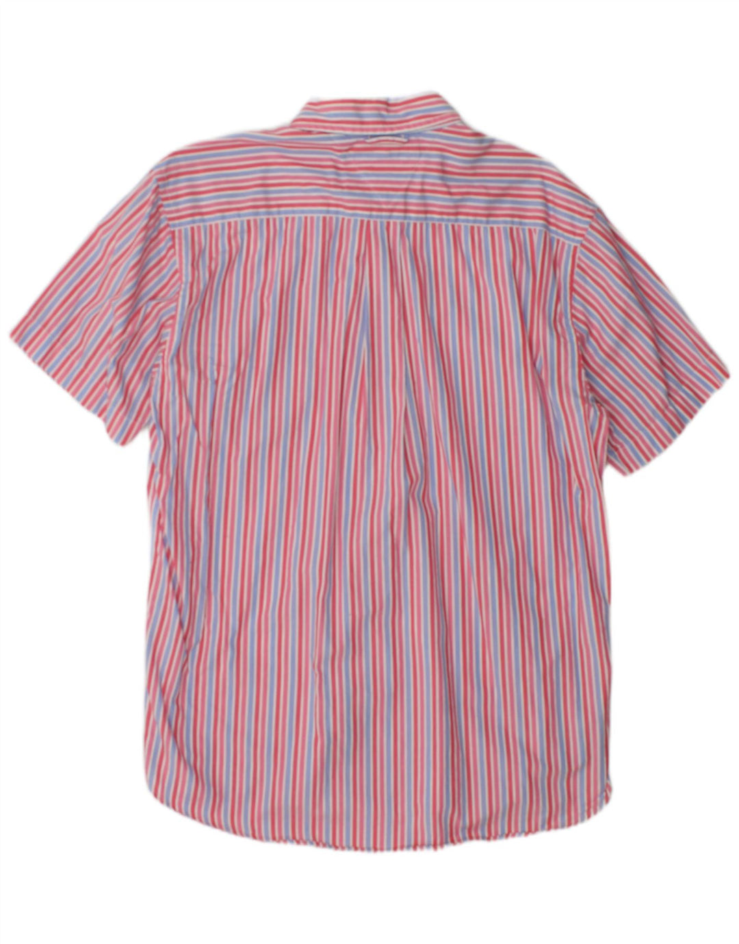 Męska koszula z krótkim rękawem Tommy Hilfiger w duże czerwone prążki