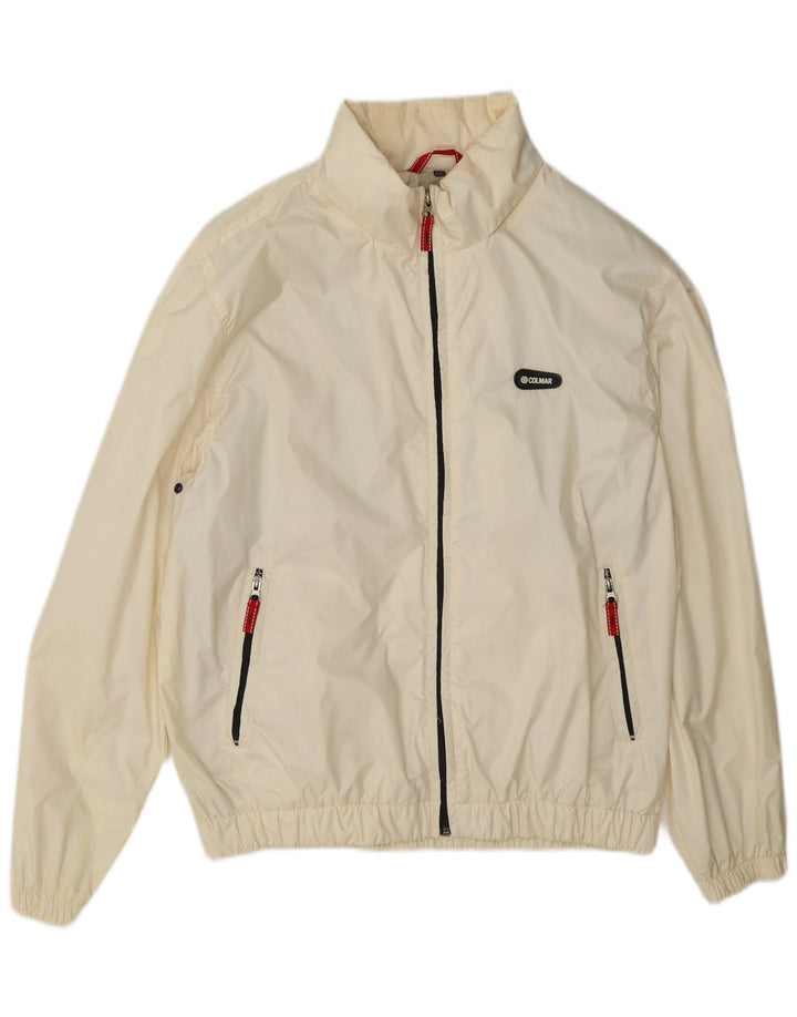 Męska kurtka przeciwdeszczowa Colmar IT 50 Medium Off White Poliamid