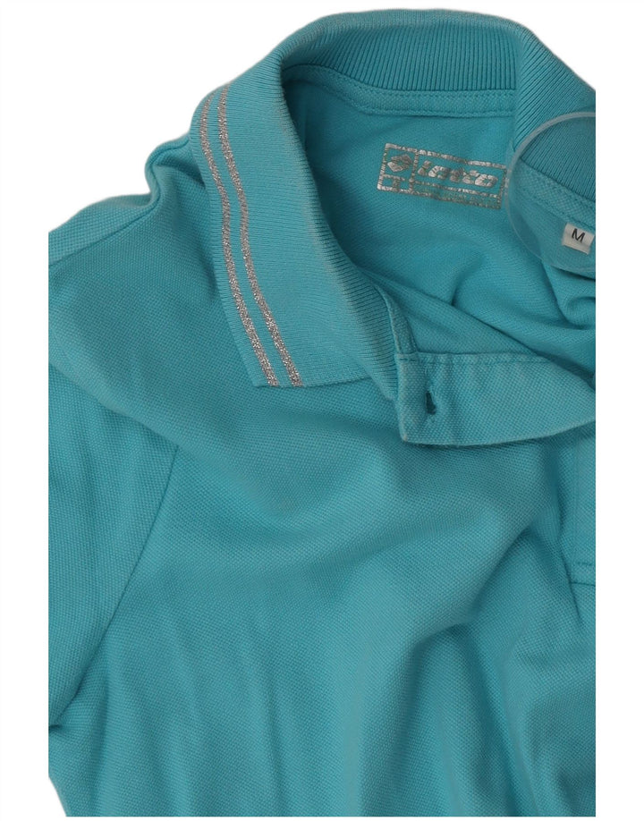 Damska koszulka polo Lotto UK 12, średni niebieski