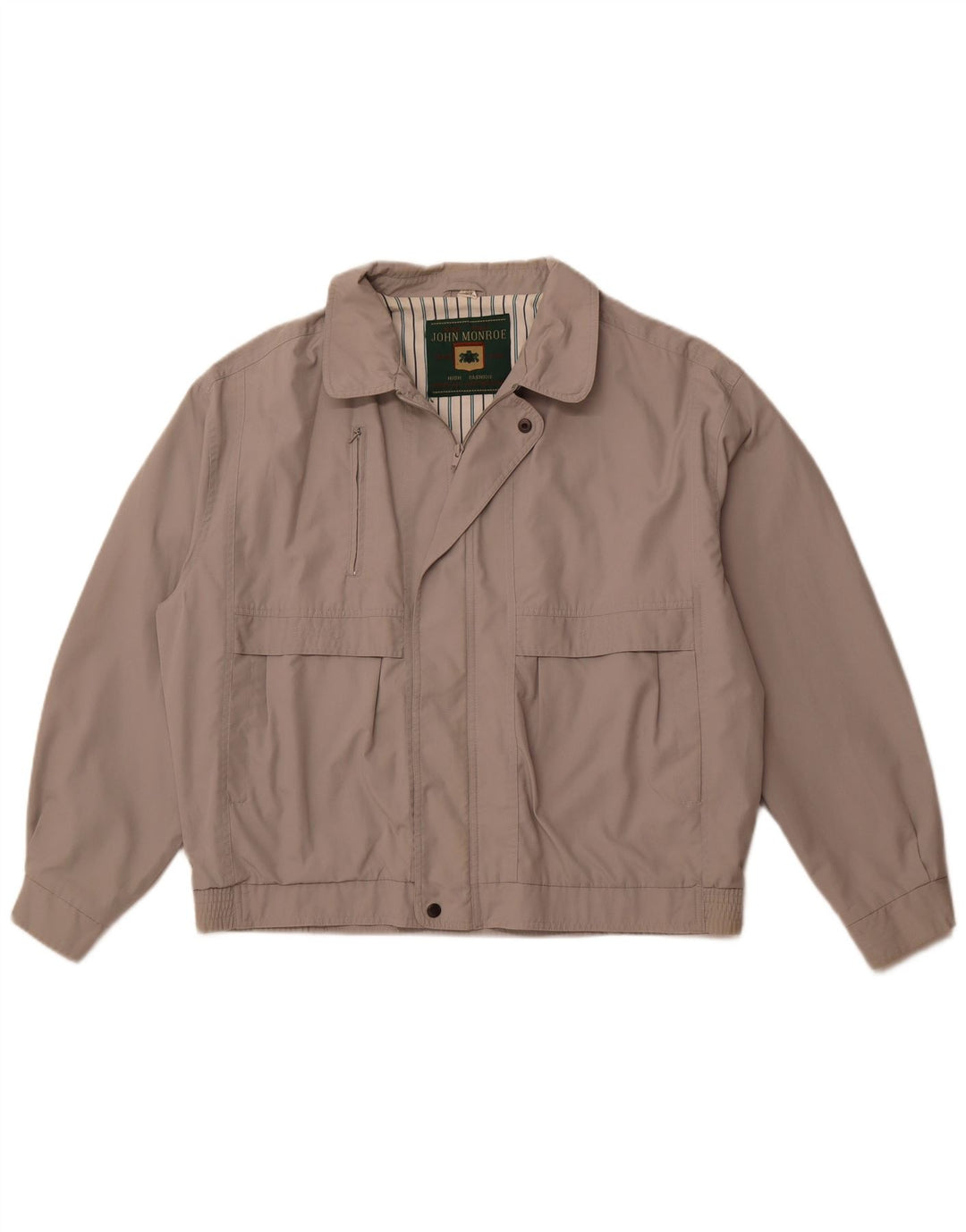 Męska kurtka użytkowa JOHN MONROE UK 42 XL, szary poliester