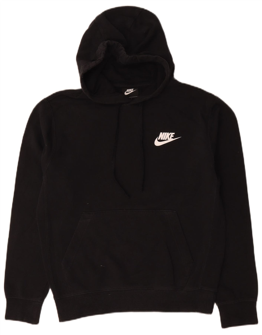 Męski sweter z kapturem Nike, mały, czarny, bawełniany