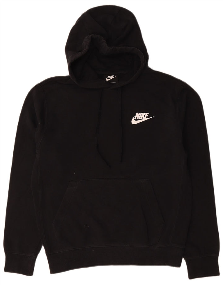 Męski sweter z kapturem Nike, mały, czarny, bawełniany