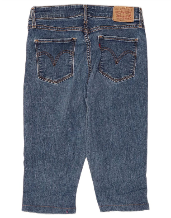 LEVI'S Damskie klasyczne jeansy Skinny Capri ze średnim stanem US 6 Medium W26 L14 Niebieskie