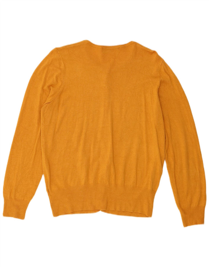 Sweter damski Marks & Spencer UK 14, duży, beżowy, wiskoza