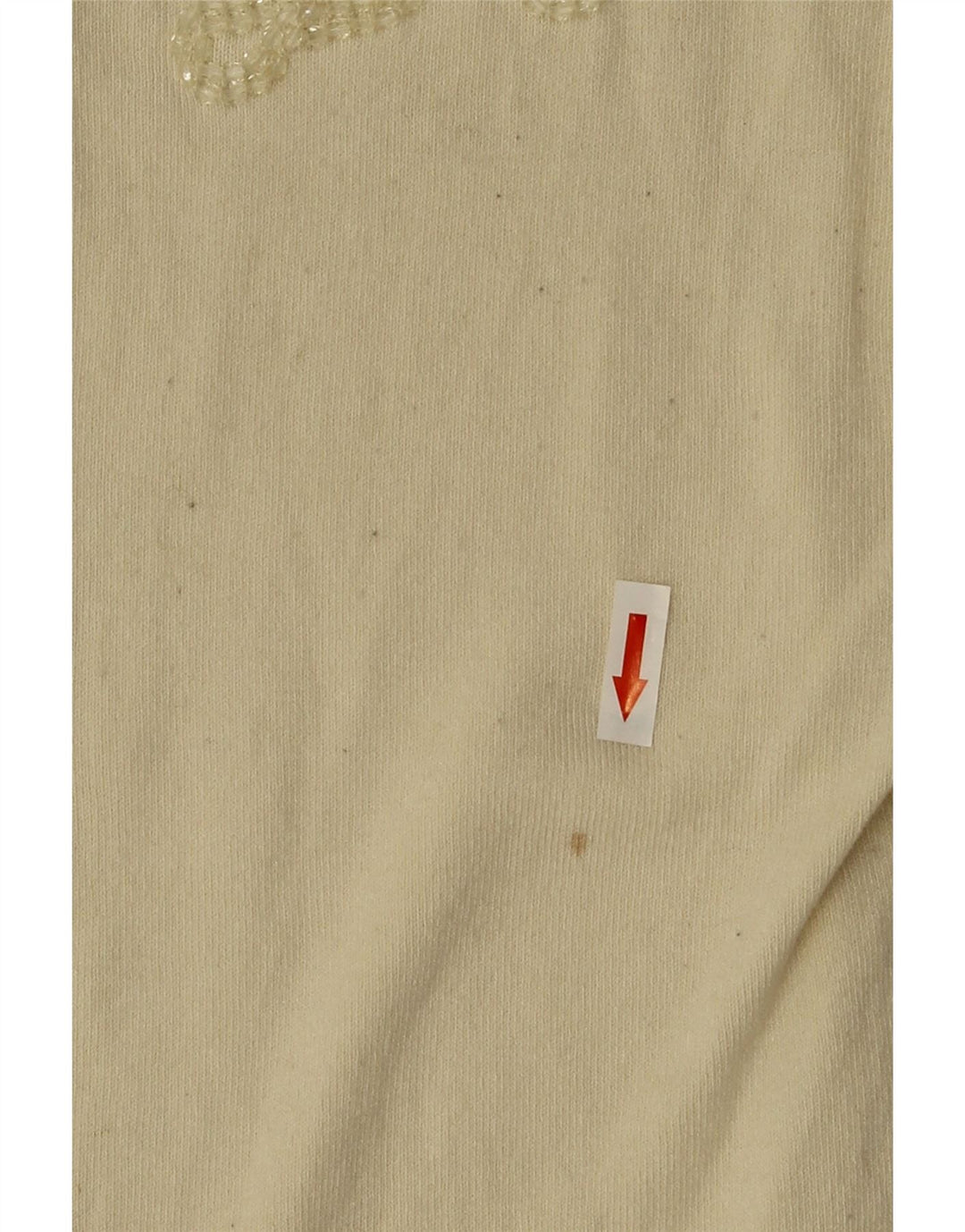 Damski sweter oversize Liu Jo UK 10 Small z wiskozy w kolorze złamanej bieli