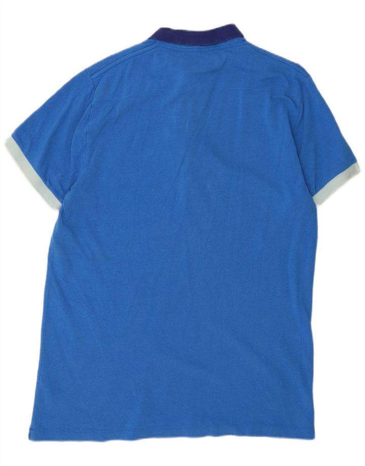 Męska koszulka polo XL, niebieska, bawełniana FRENCH CONNECTION