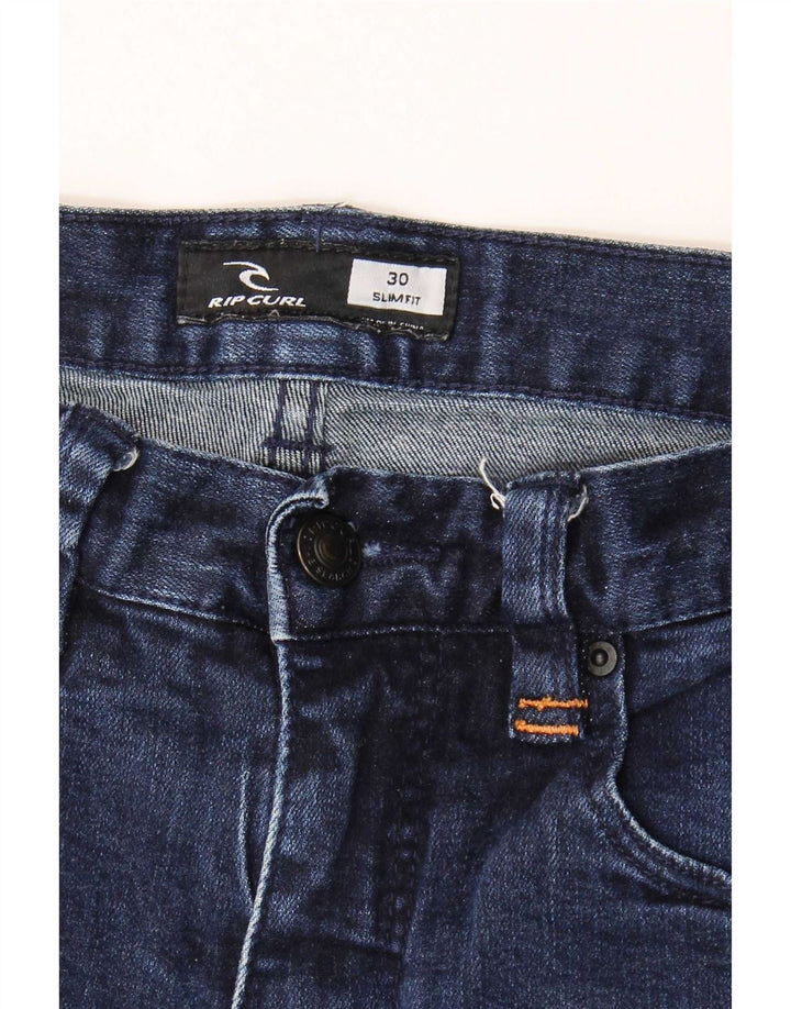 Męskie jeansy slim fit Rip Curl W30 L30 granatowe