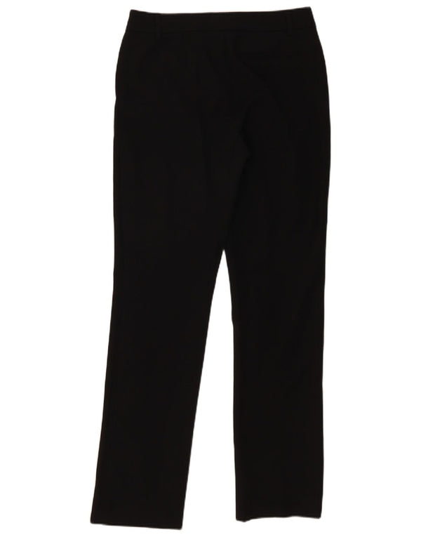 Marks & Spencer Damskie proste spodnie na co dzień UK 10 Small W25 L30 Czarne