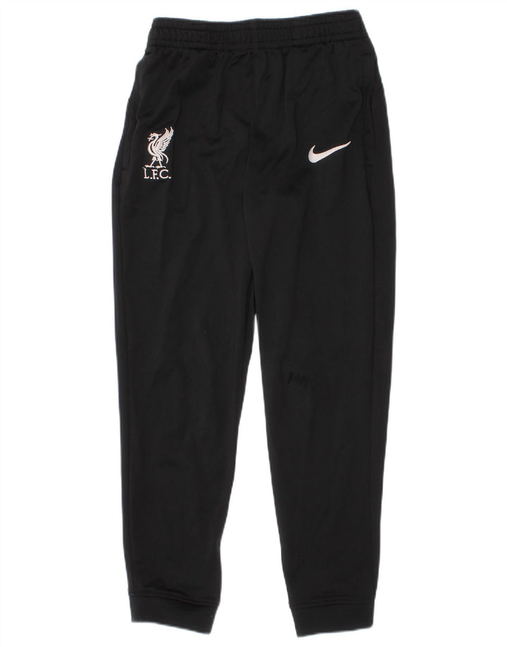 Chłopięce spodnie dresowe Nike Liverpool, biegacze, 5-6 lat, średnie czarne