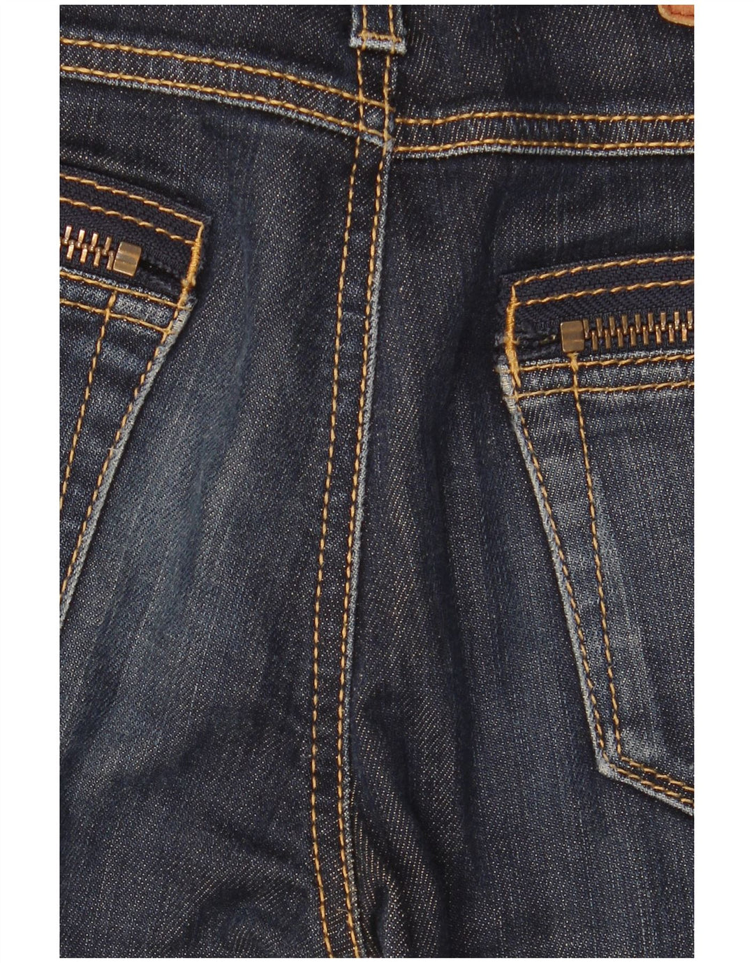 Damskie jeansy slim Fornarina W29 L27 Niebieskie bawełniane