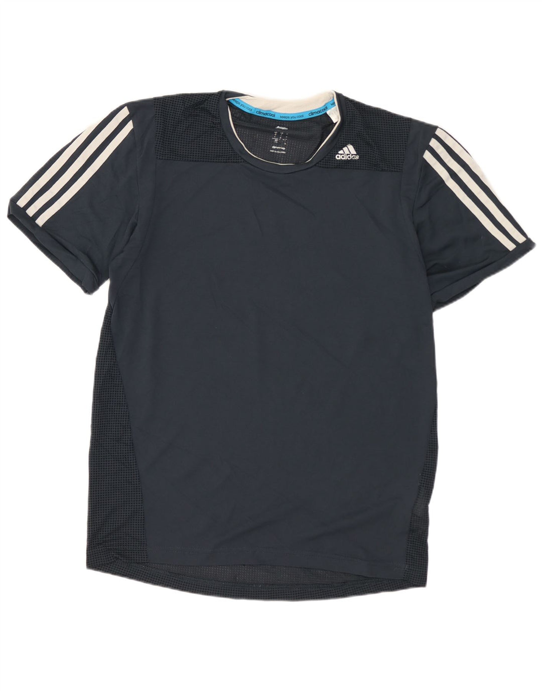 Adidas Męska koszulka Climacool Top, mała, granatowa, z poliestru