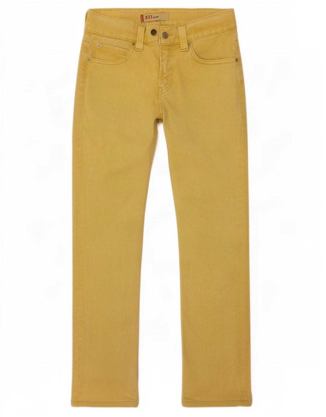 Męskie jeansy Levi's 511 Slim W30 L34 Żółte