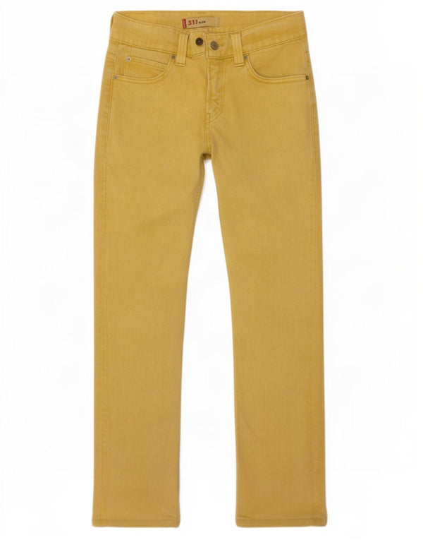 Męskie jeansy Levi's 511 Slim W30 L34 Żółte