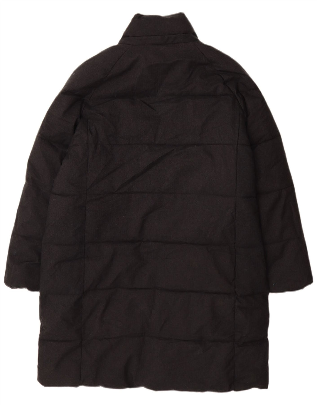Jack Wills Damski, oversize'owy, ocieplany płaszcz UK 14, duży, szary poliester