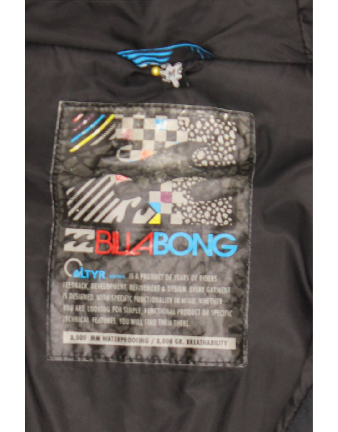 Męska wiatrówka Billabong Graphic UK 38 Średnioniebieski geometryczny