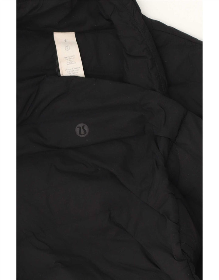 Damska wyściełana kamizelka Lululemon US 6, średni czarny poliester