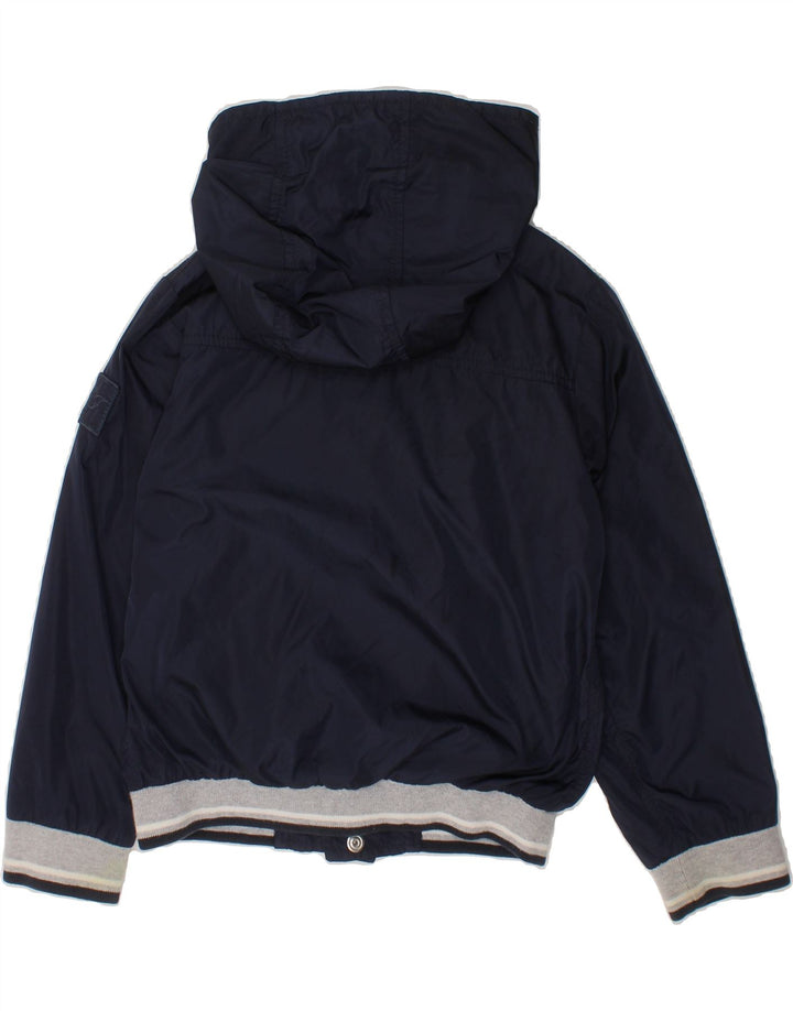 FAY Boys Hooded Bomber Jacket 4-5 Years Navy Blue Vintage Fay and Second-Hand Fay from Messina Hembry 