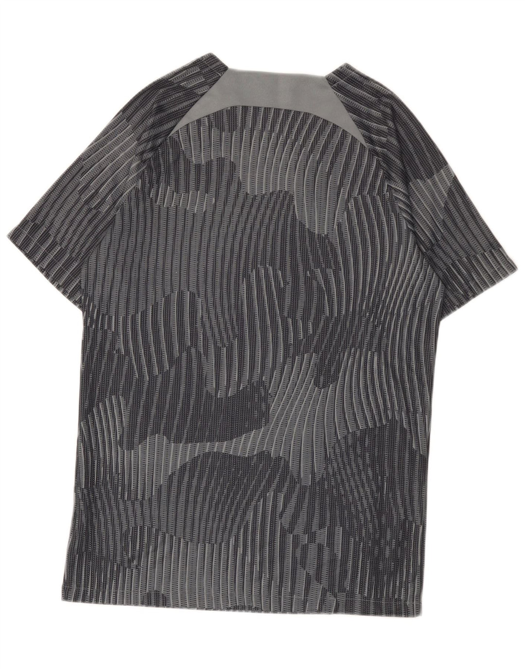 T-shirt męski Nike Dri Fit, średni szary kamuflaż