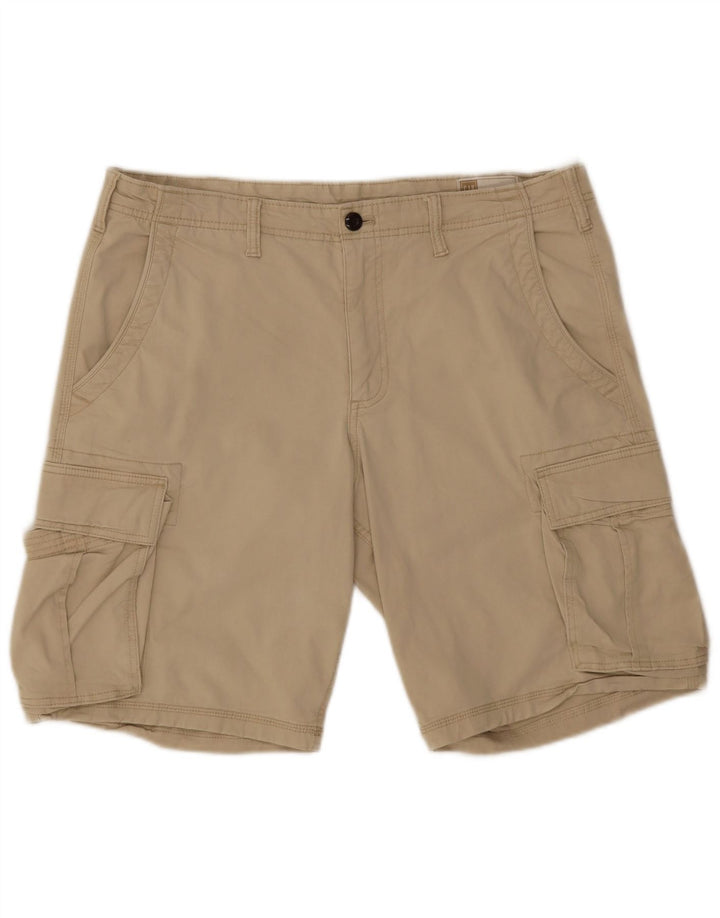 Męskie spodenki cargo Gap Khaki W36, duże, beżowe, bawełniane