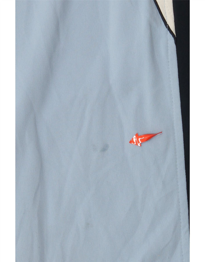 Chłopięca kurtka dresowa CHAMPION 11-12 lat Niebieski poliester z blokami kolorów