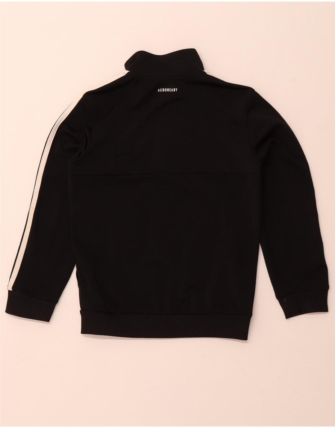 Chłopięca kurtka dresowa ADIDAS Aeroready 7-8 lat, czarna, poliester