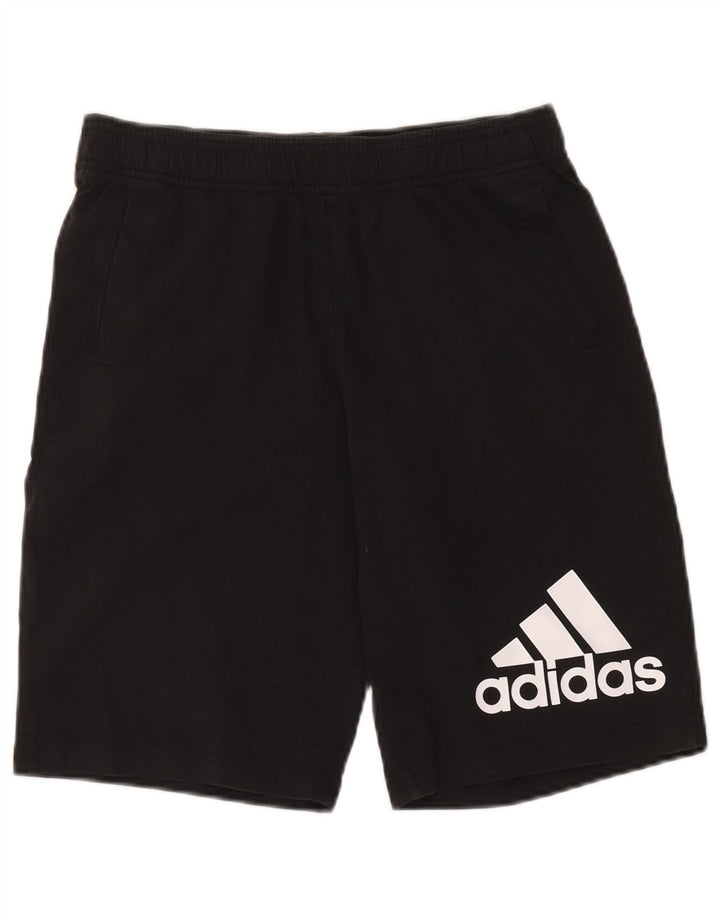 Chłopięce spodenki sportowe Adidas Graphic 15-16 lat czarne