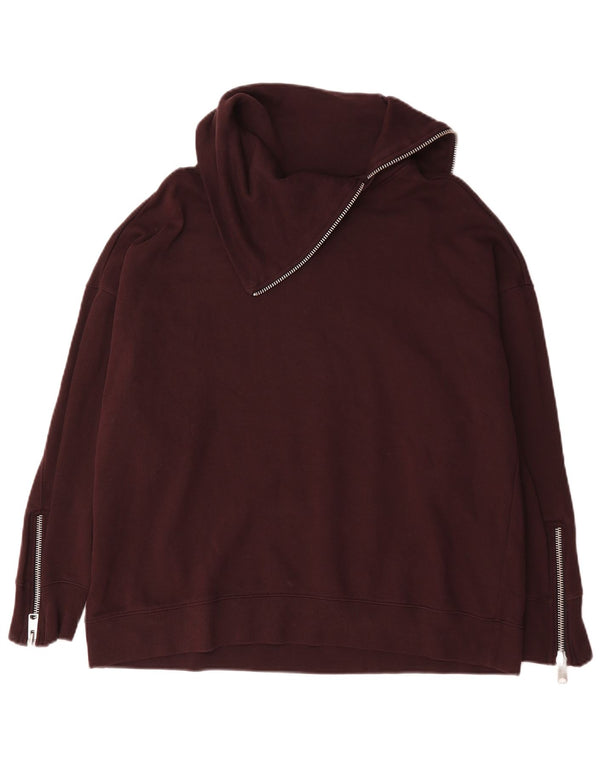 Damska bluza oversize All Saints UK 14, średni burgund