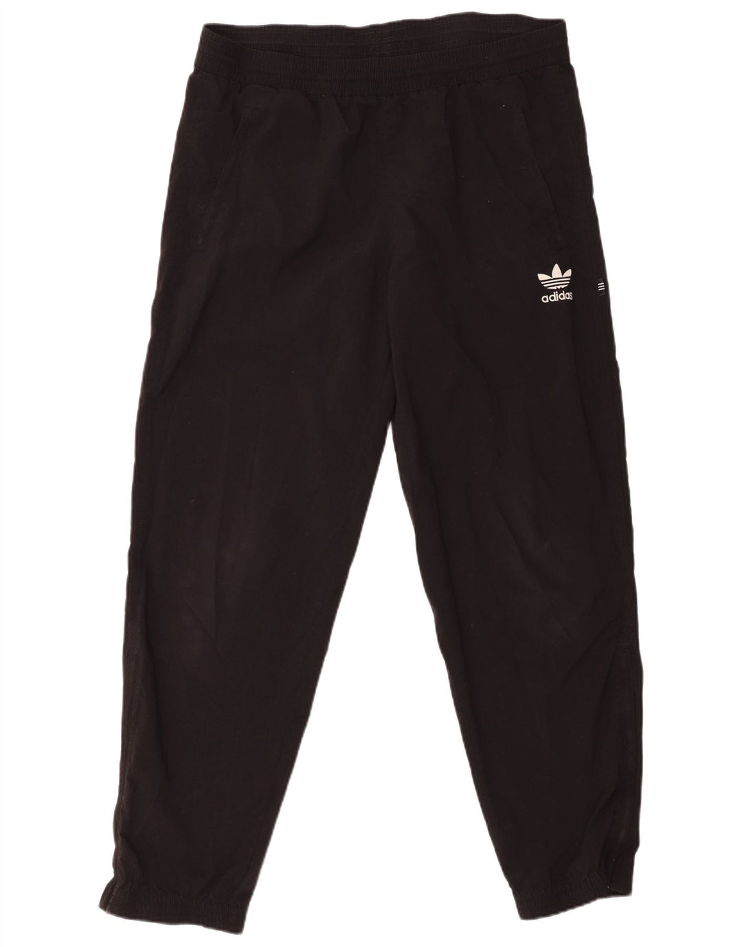 Męskie spodnie dresowe ADIDAS Joggery, średni czarny poliester