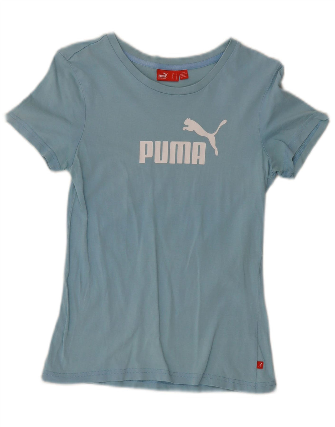 Damska koszulka z grafiką Puma Top UK 10 Small Blue