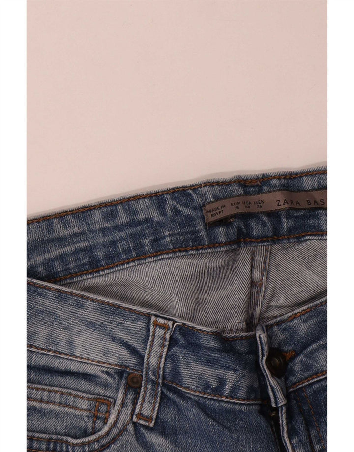 Dżinsy damskie Zara Cropped EU 36 XS W26 L24 Niebieskie